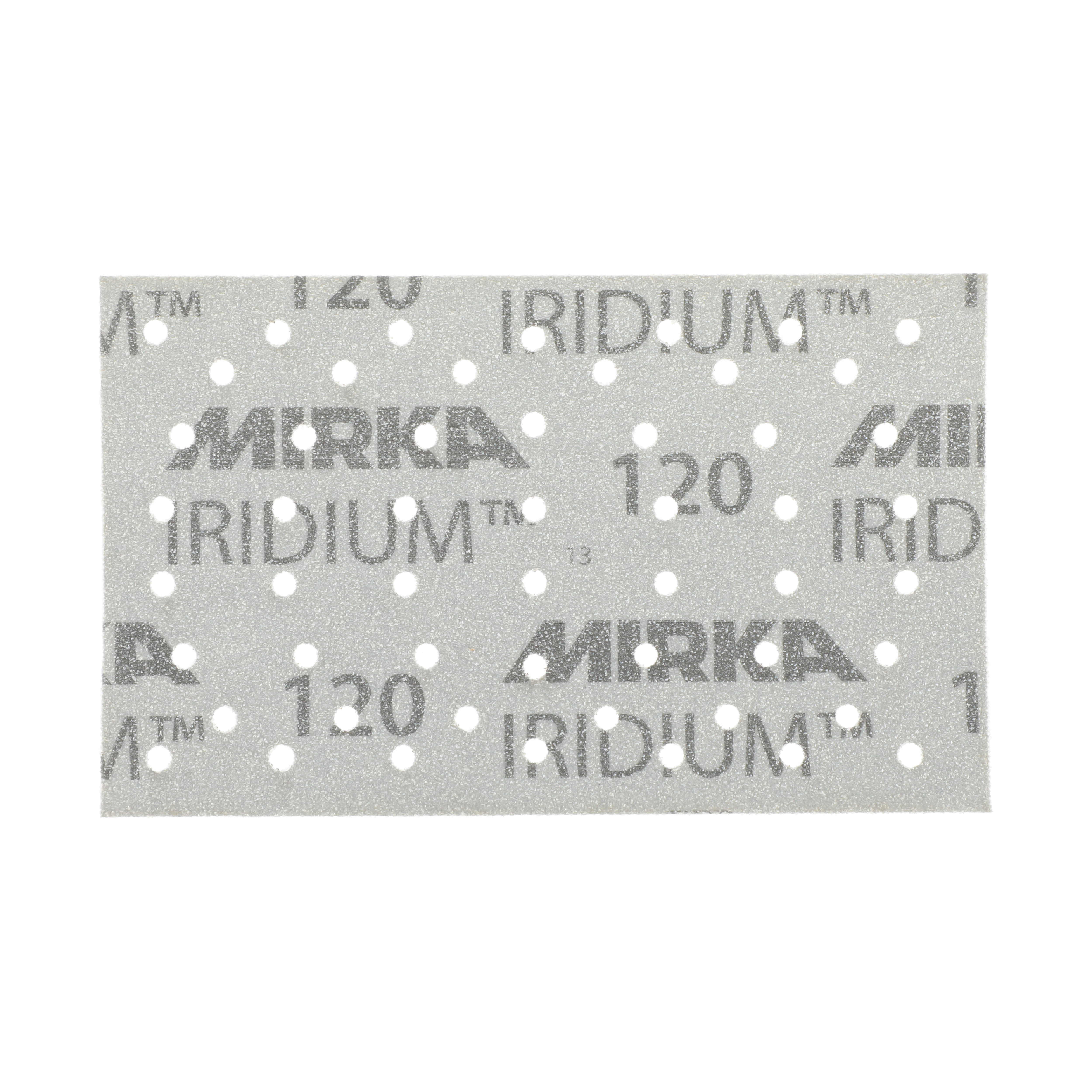 Mirka Iridium™ 81 x 133 mm Grip 54-Loch – Körnung: 80 · Packungsgröße: x50 Stück – 2I6B105080