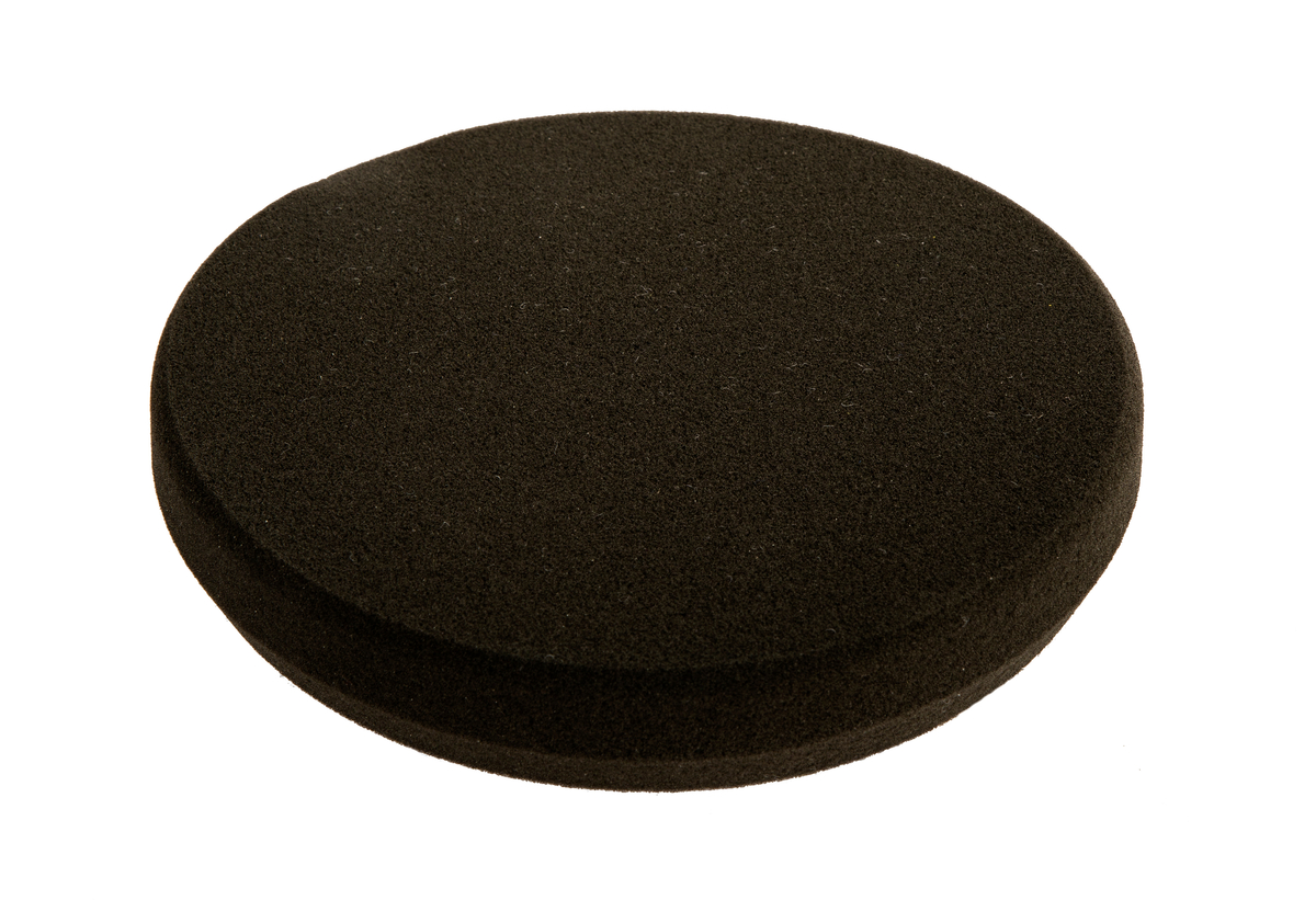 Mirka Schaumstoffpad 150x25mm schwarz flach, 2/Pack