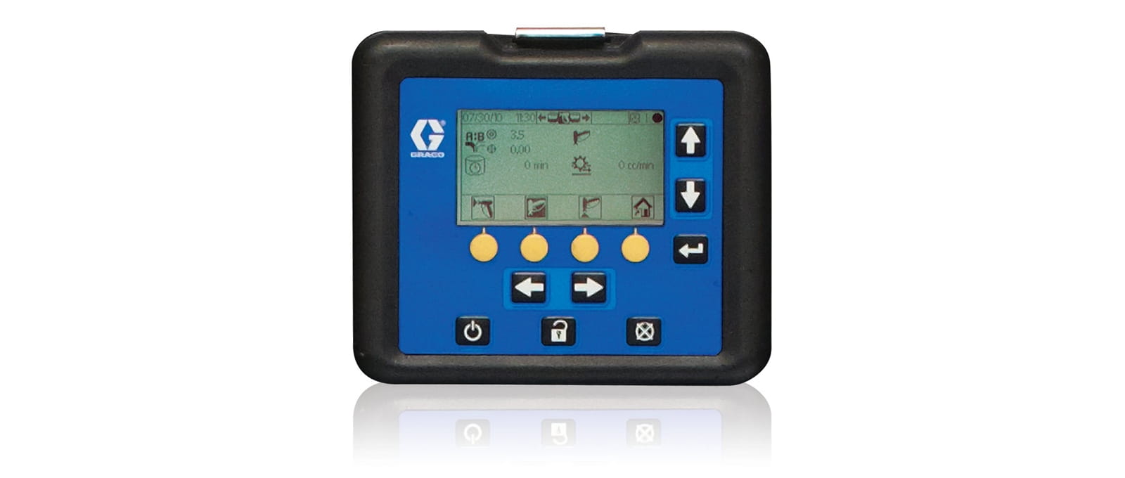 ProMix 2KE dosing unit, air, 45:1 airless Mercury pumps, on-screen reporting system, for hazardous areas