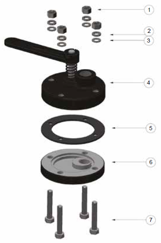 Elcometer MFV Service Kit 1 (contains items #1, #2, #3 & #7)