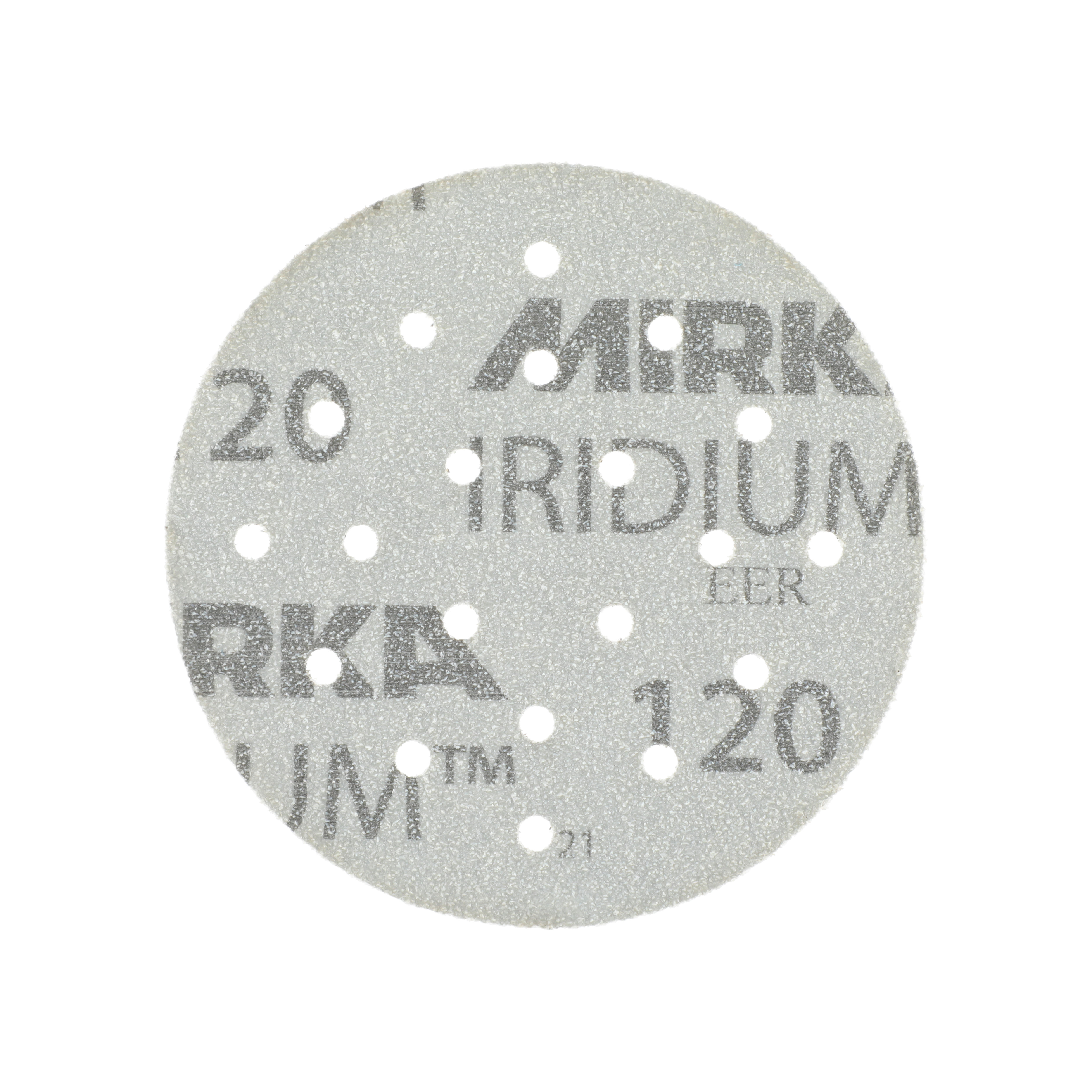 Mirka Iridium™ Ø 77 mm Grip 20-Loch – Körnung: 1500 – FI6JU05094