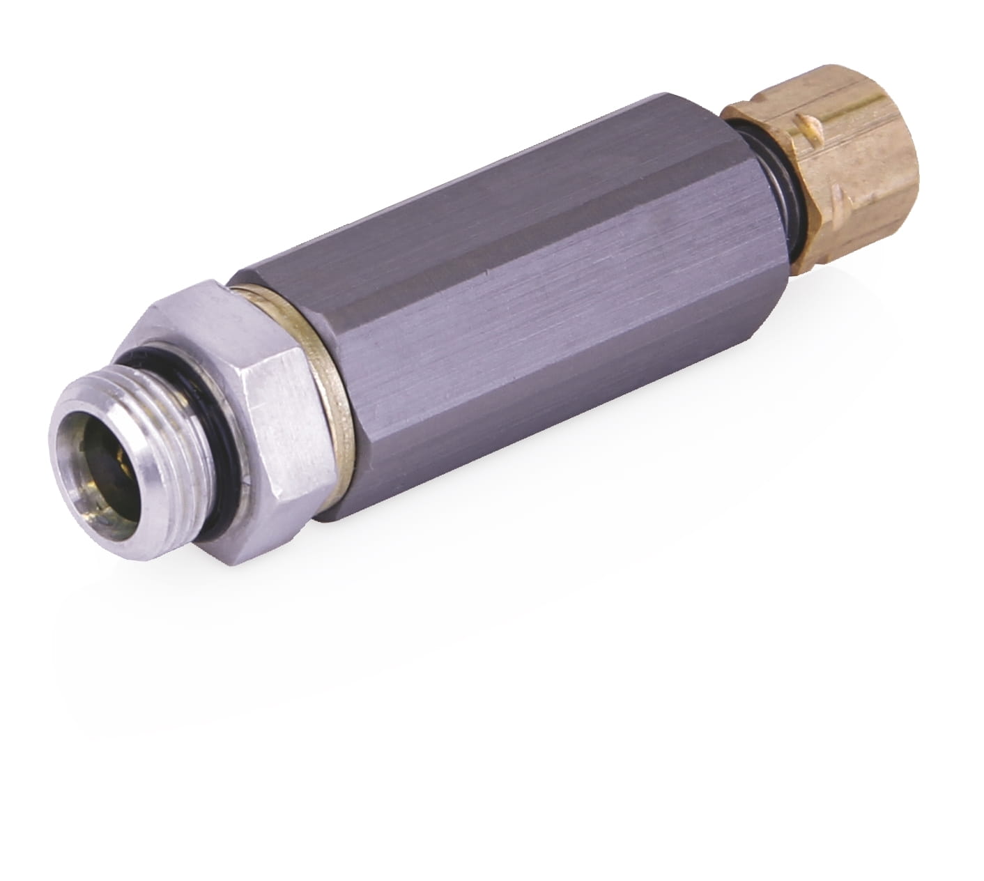 Distribuidor de entrada Grease Jockey® - 2, 2 separadores para las salidas 0,15 cm³ (0,009 cu in)