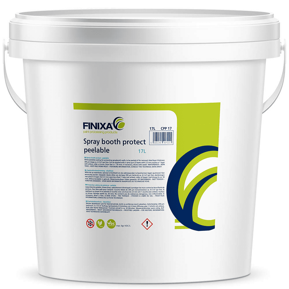 Finixa – zdejmowana osłona do kabiny lakierniczej, 17 l