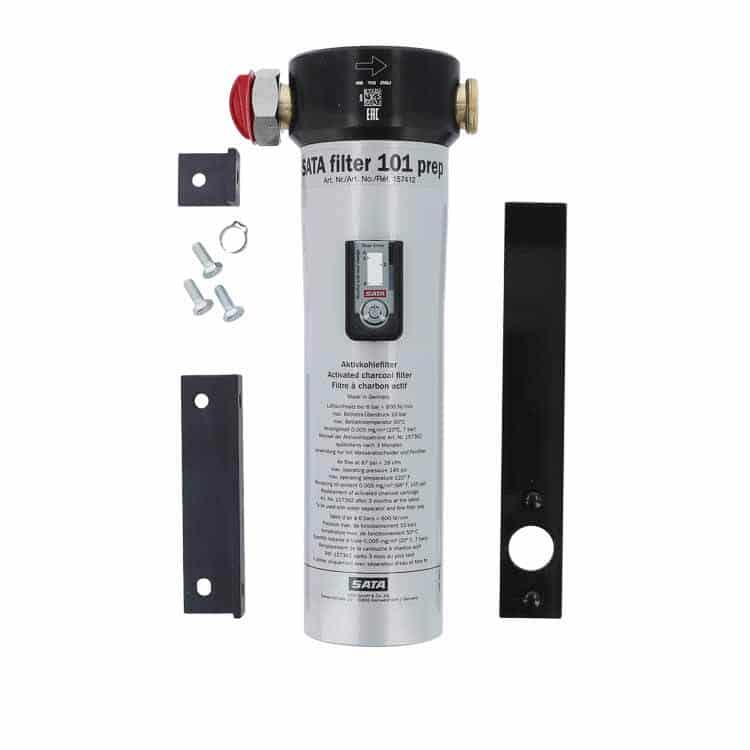 SATA filter 101 prep 1-stufiger Aktivkohlefilter zur Nachrüstung von SATA filter 100 prep auf filter 103 prep