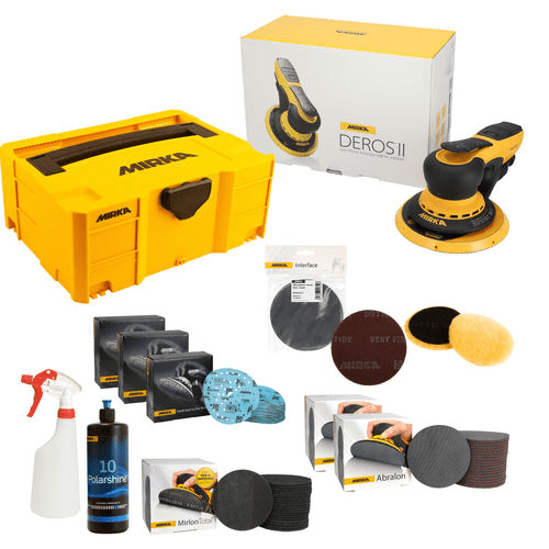 Mirka Mineralwerkstoff-Koffer DEROS