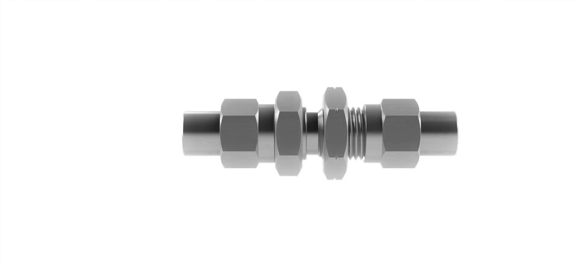 HOSCO 6MM X 9MM BULKHEAD HOSE SPLICER