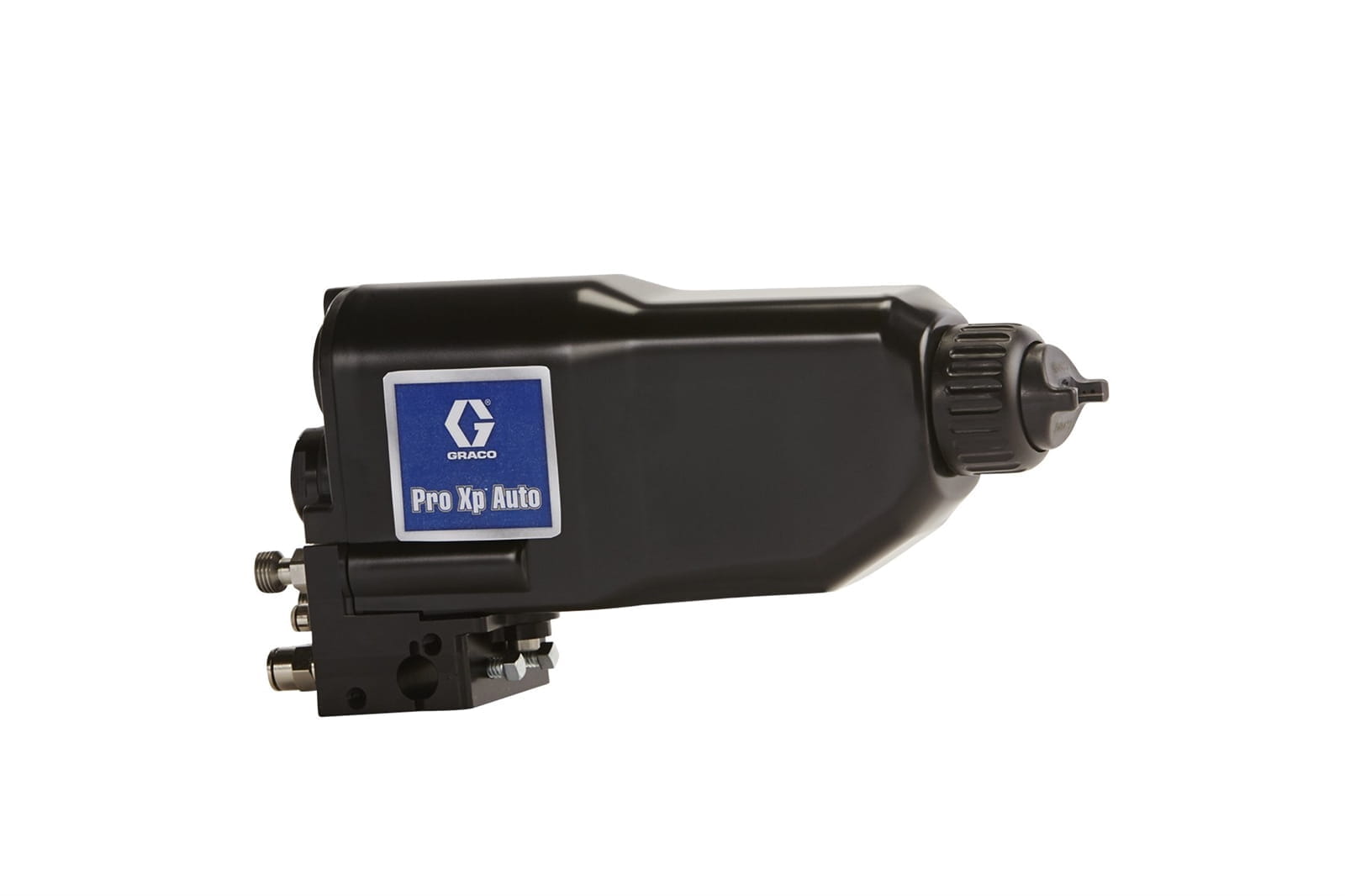 Elektrostatische Luftspritzpistole Pro Xp Auto, 85 kV, Smart-Technologie, rückseitiger Montageblock, 1,5-mm-Düse (0,055 Zoll), hohe Leitfähigkeit für verschleißintensive Anwendungen