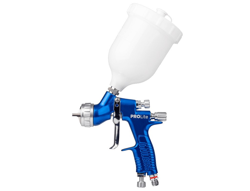 DeVilbiss Pro Lite Lackierpistole im Einsatz