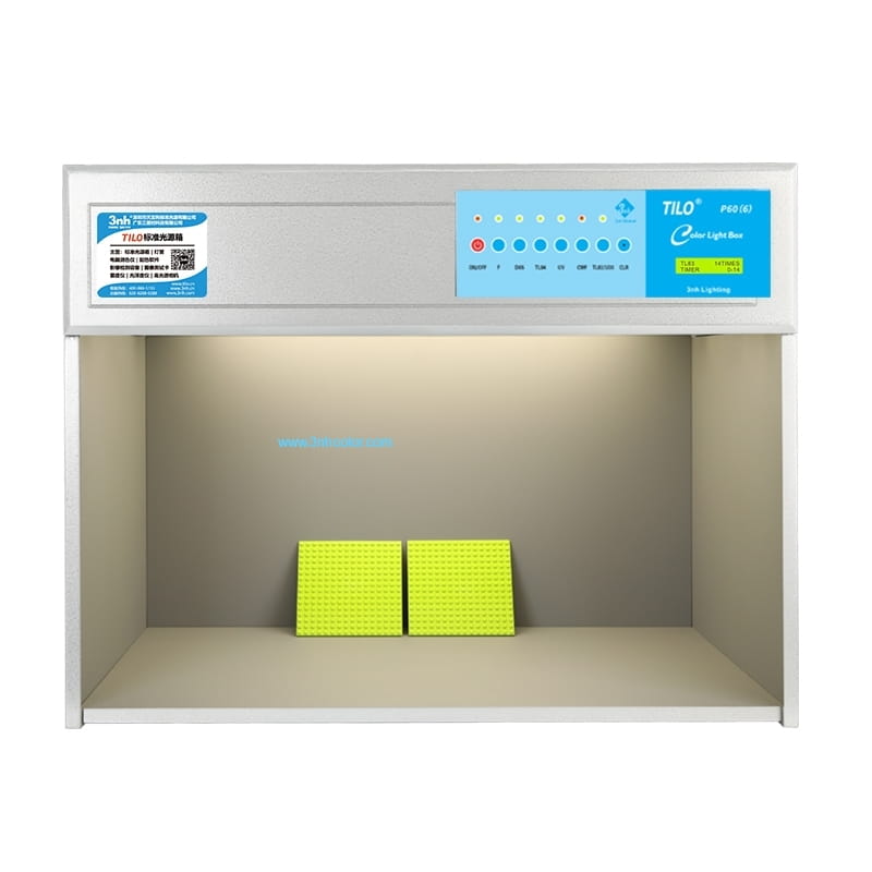 3nh Colour Light Cabinet – Model P60(6) – Light source: D65, TL84, F, UV, CWF, TL83