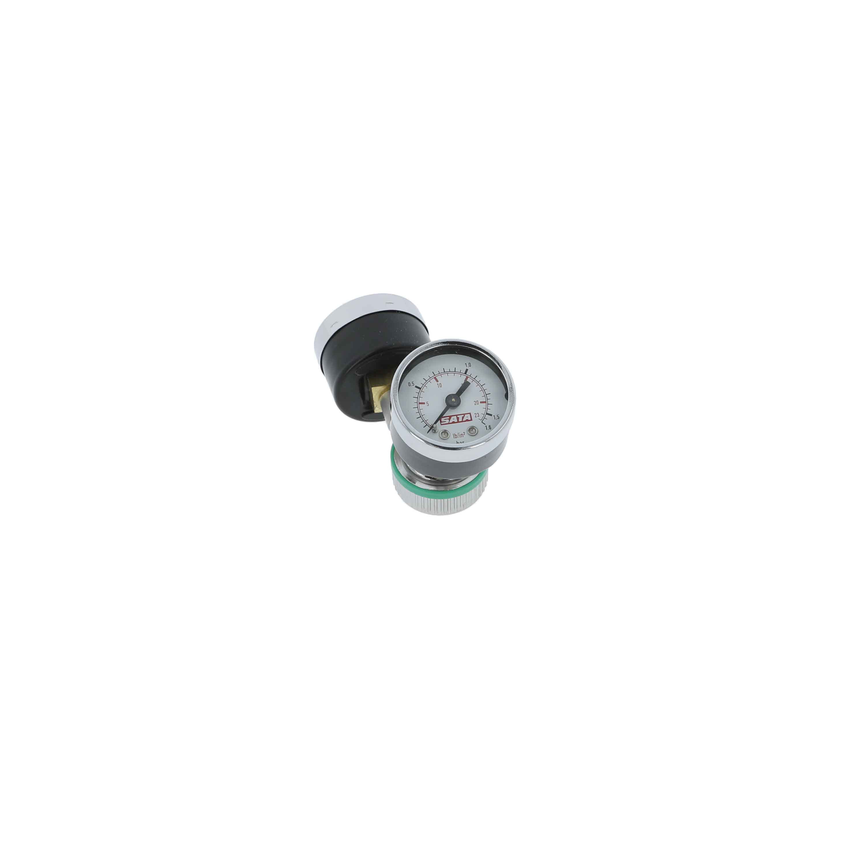 Ugello di controllo aria 0,3 - 0,5 con 2 manometri, completo [per SATAminijet 4400 B HVLP]