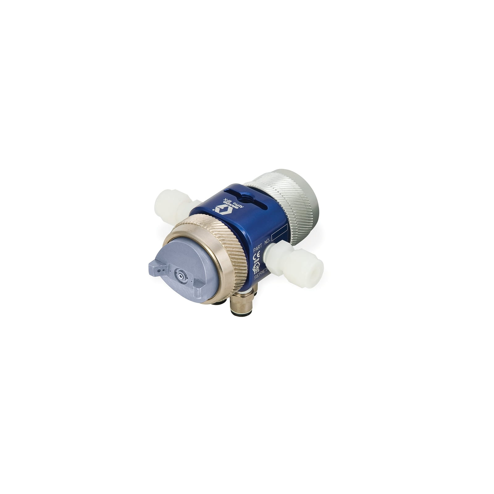 Luftspritzpistole AirPro EFX Auto, Direct Connect, konventionell, 0,7-mm-Düse (0,028 Zoll) Edelstahl-Düse, Materialeinstellknopf mit Feststellring
