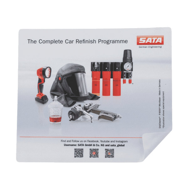 SATA cleaner (Mousepad, Display- und Brillentuch)