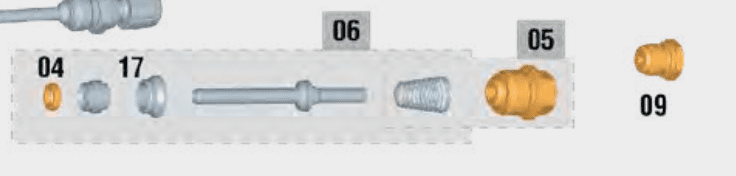 Elcometer 1 L (33,8floz) Saugbecher-Komplettset