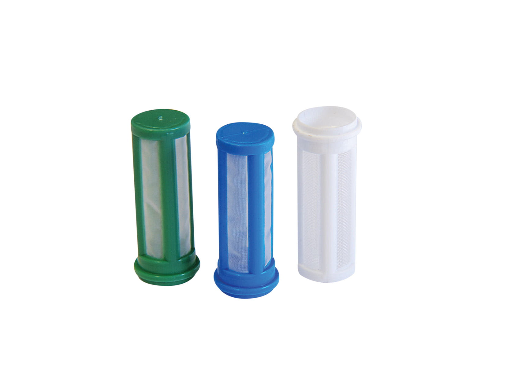 Filtro a tazza per DeVilbiss - Filtro in nylon - blu 112 mic