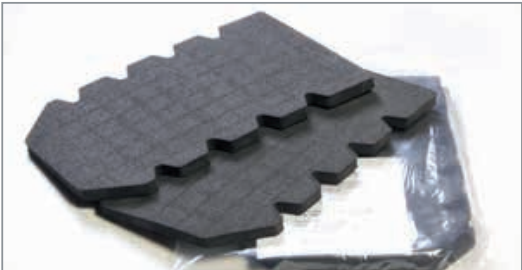 NORTHSHIELD Ginocchiere Premium grigio scuro - Tute (abbigliamento da lavoro e per verniciatura)