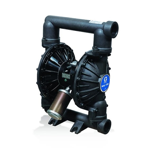 Pompe standard Husky 2150 Al 51 mm (2") NPT, boîtier central AL, sièges FKM, billes FKM et membrane FKM