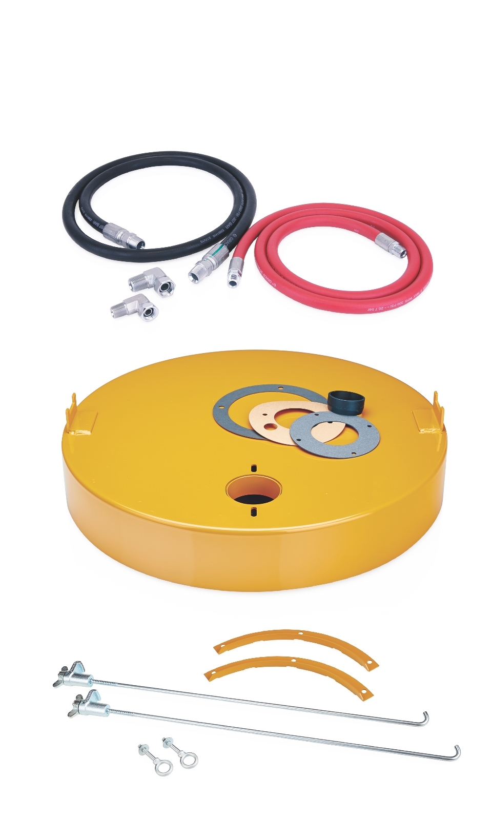 Fire-Ball® 300 Serie 5:1 60 Liter (16 Gallonen) Ölpumpe mit geschlossenem Kopf - Schmierfahrzeug-Komplettgerät