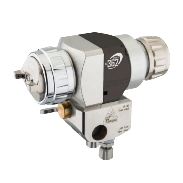 Binks AG362-000-00-L –  Automatik Spritzpistole, Adapter mit Hebel