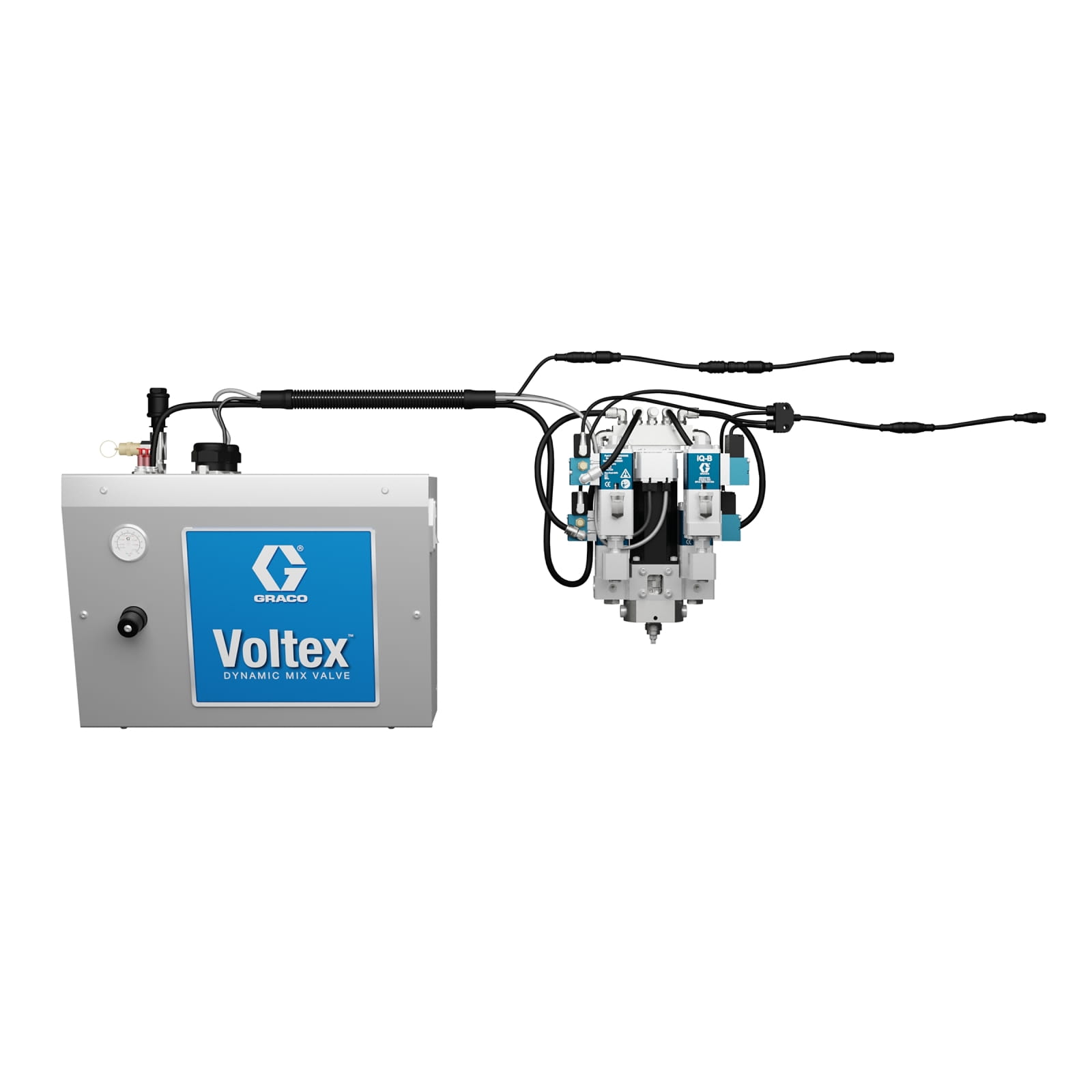 Voltex complete system with circulation valve, control box for table mounting and cable set for EFR integration