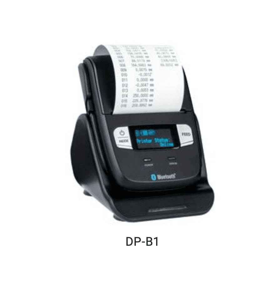 Conjunto compuesto por una impresora Bluetooth® Star Micronics SM-L200 y un adaptador inalámbrico USB MarSurf DP-B1.