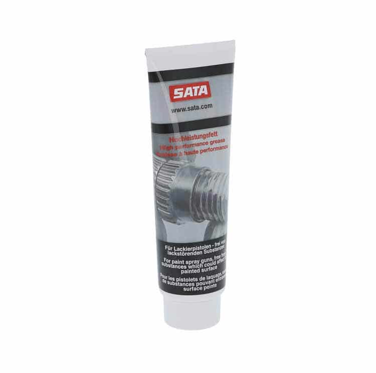 SATA Hochleistungsfett, silikon- und säurefrei, 100 ml [für Lackierpistolen] Bitte beachten: Das Produkt hat ein Mindesthaltbarkeitsdatum