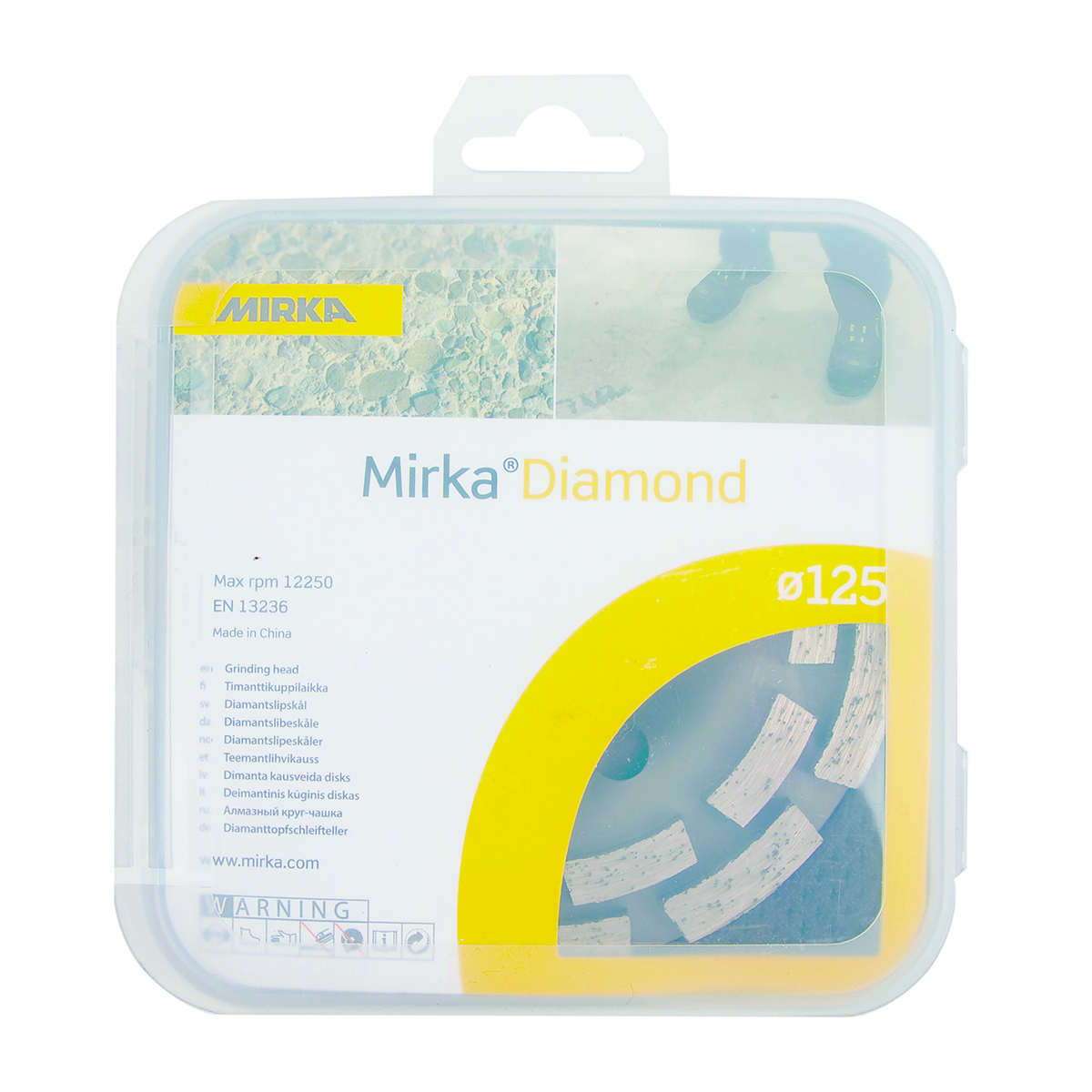 Mirka – Abrasives & Polishes | Cutting Discs | Mirka® Diamond Cup Wheel SD 125 mm