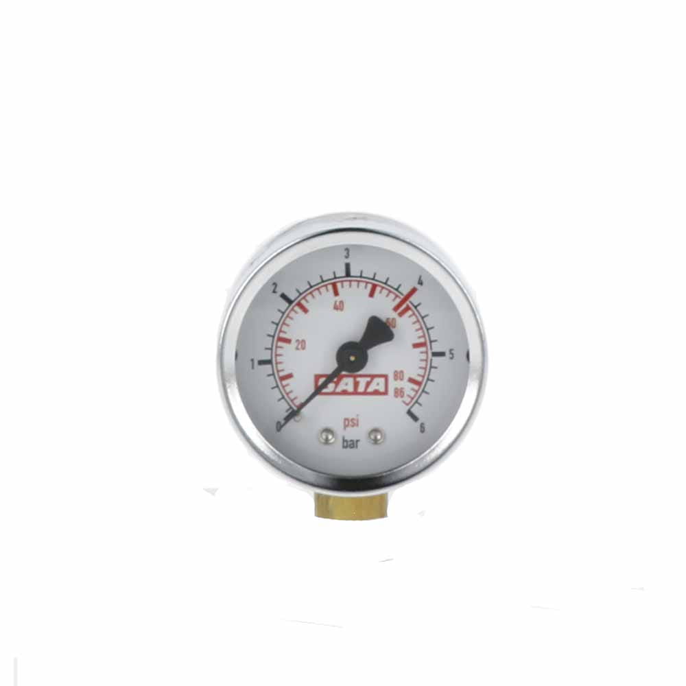Manometer 0-6 bar, 50 mm, G 1/4 [für SATA vario top spray]