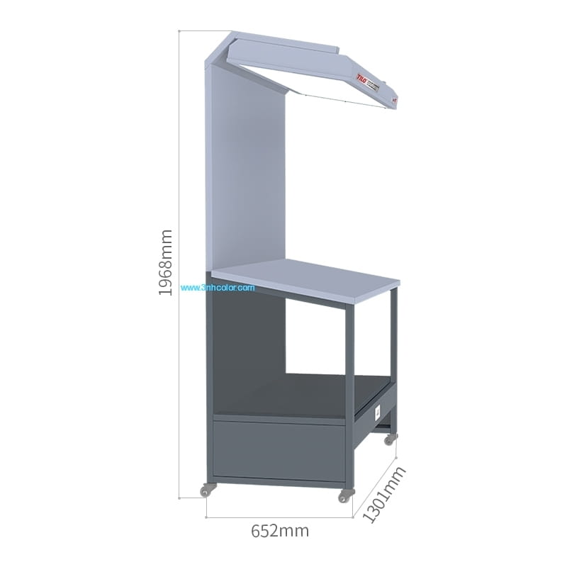 3nh Colour Light Table, Customised Model CC120-M-1 (D65) – Model + Light Source: Customised model with storage space — D65