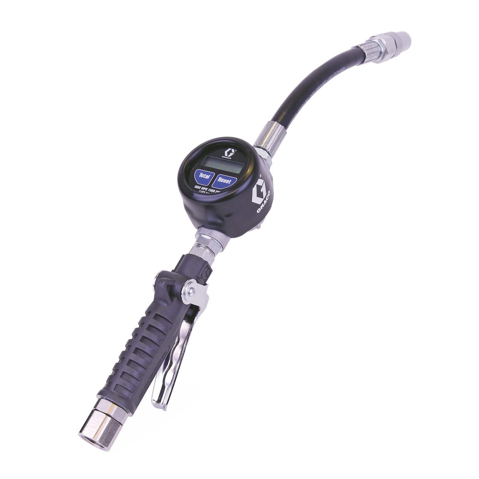 Contatore elettronico manuale olio/antigelo EM20 – scarico flessibile – ingresso 13 mm (1/2") - NPT