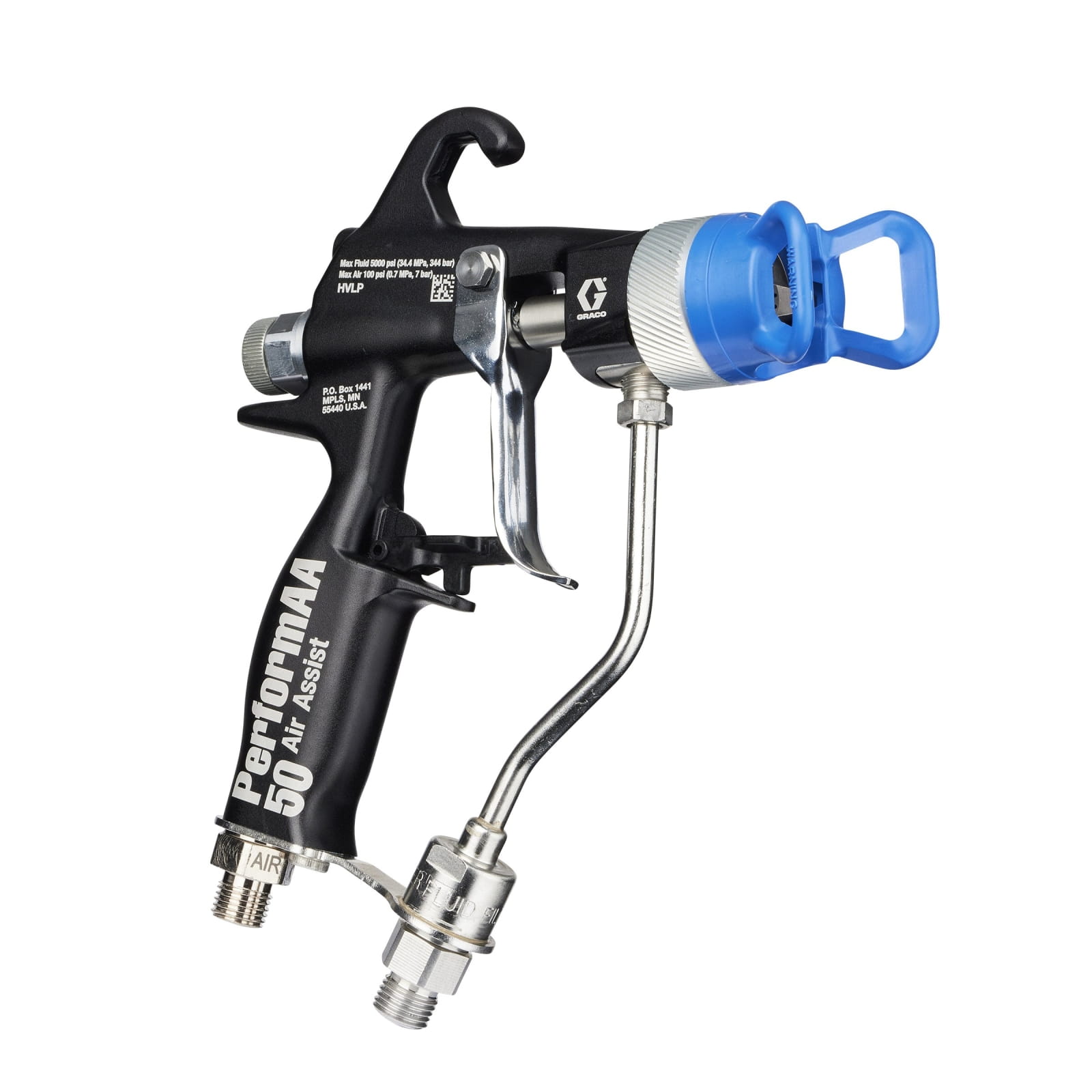 PerformAA 5000 air-assisted spray gun with General Finishing air cap