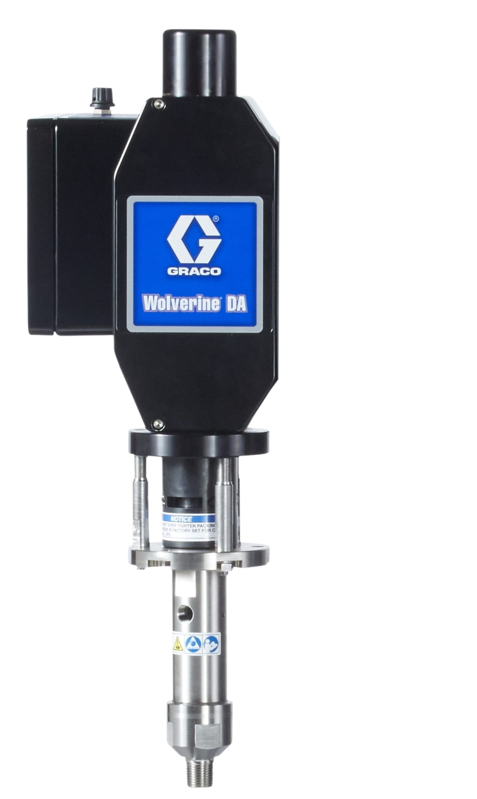 Wolverine® DA-Pumpe, 12 VDC, 3/4", Chromex-beschichteter Kolben, FFKM-Dichtungen