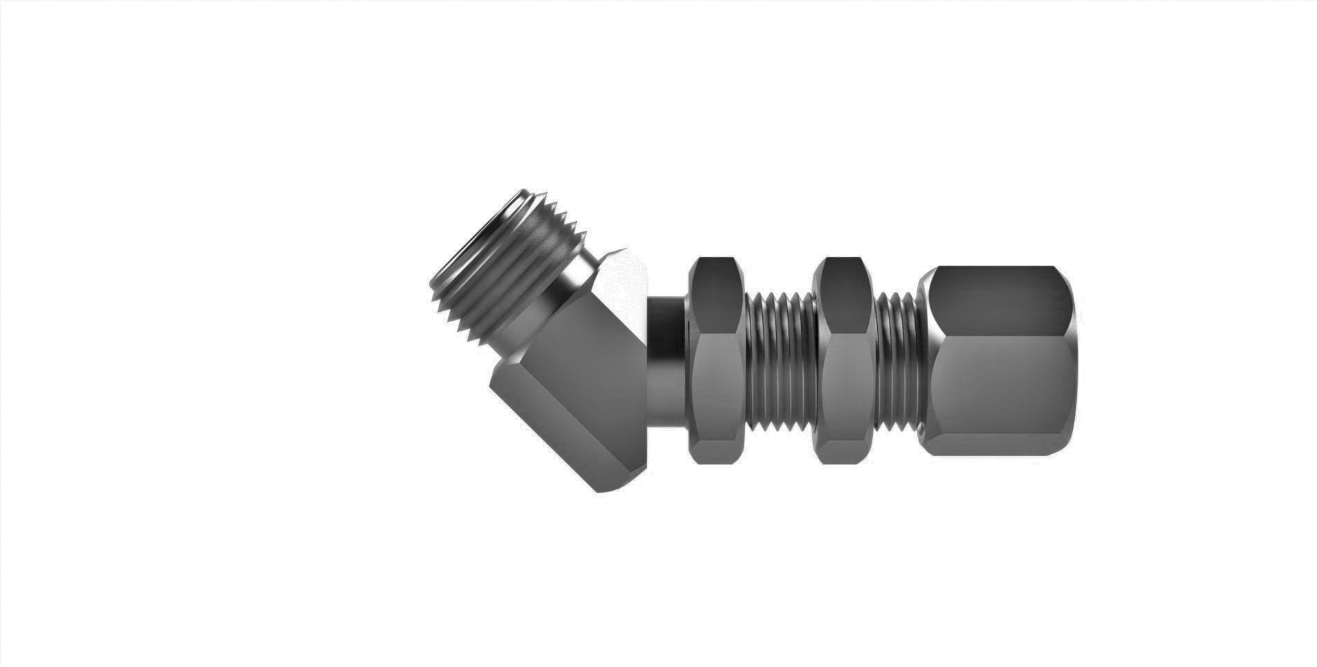 DEVILBISS Adapter 3/8NPS(M) X 3/8BSP(M)