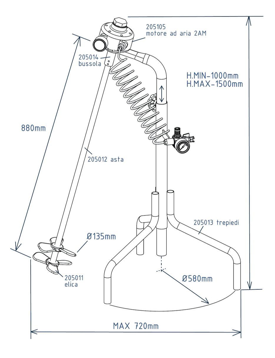 Beschichtpunkt Guide bushing