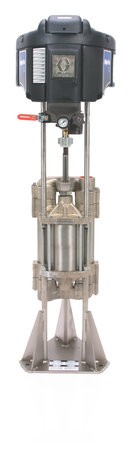 Pompe à huile NXT™ High-Flo® pour montage mural, rapport 3,5:1 sans DataTrak et kit de soupape thermique