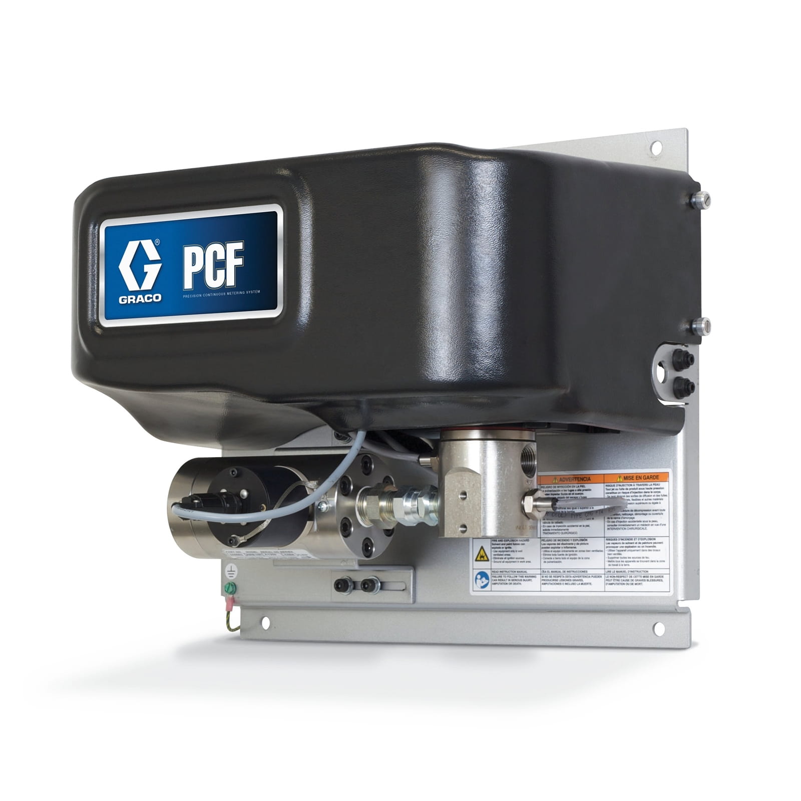 100-240 VAC PCF-System Typ 16 auf Fahrgestell mit Patronenregler, Volumenzähler mit hoher Auflösung und Ethernet/IP-Benutzerschnittstelle