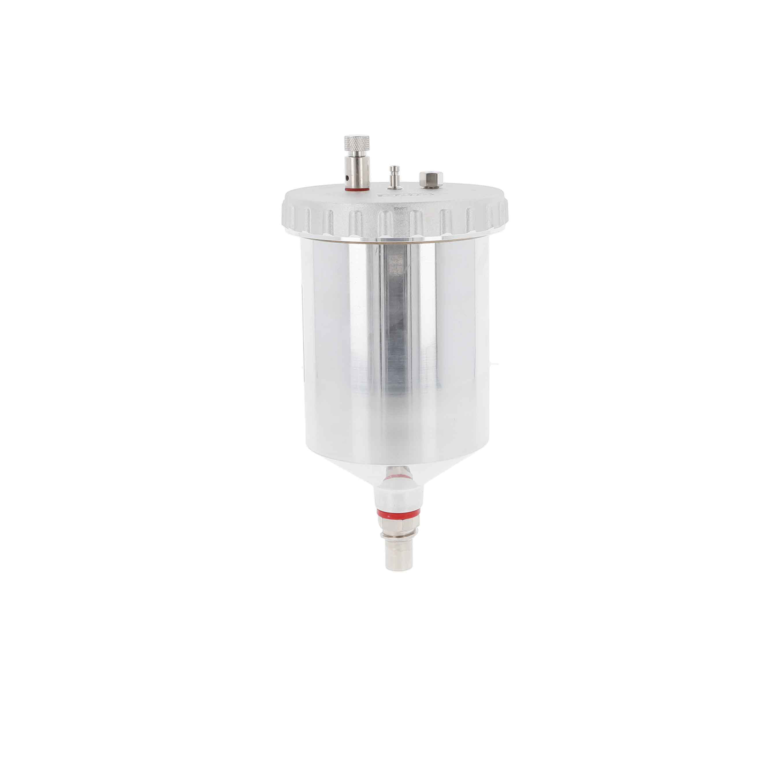 Coppa in alluminio 0,7 l completa con QCC  [per SATA LM 2000/BVD 0,7 l]