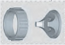 Sagola Junior G Luftkappen-Set 1.60 mm – kompakt für universelle Anwendungen