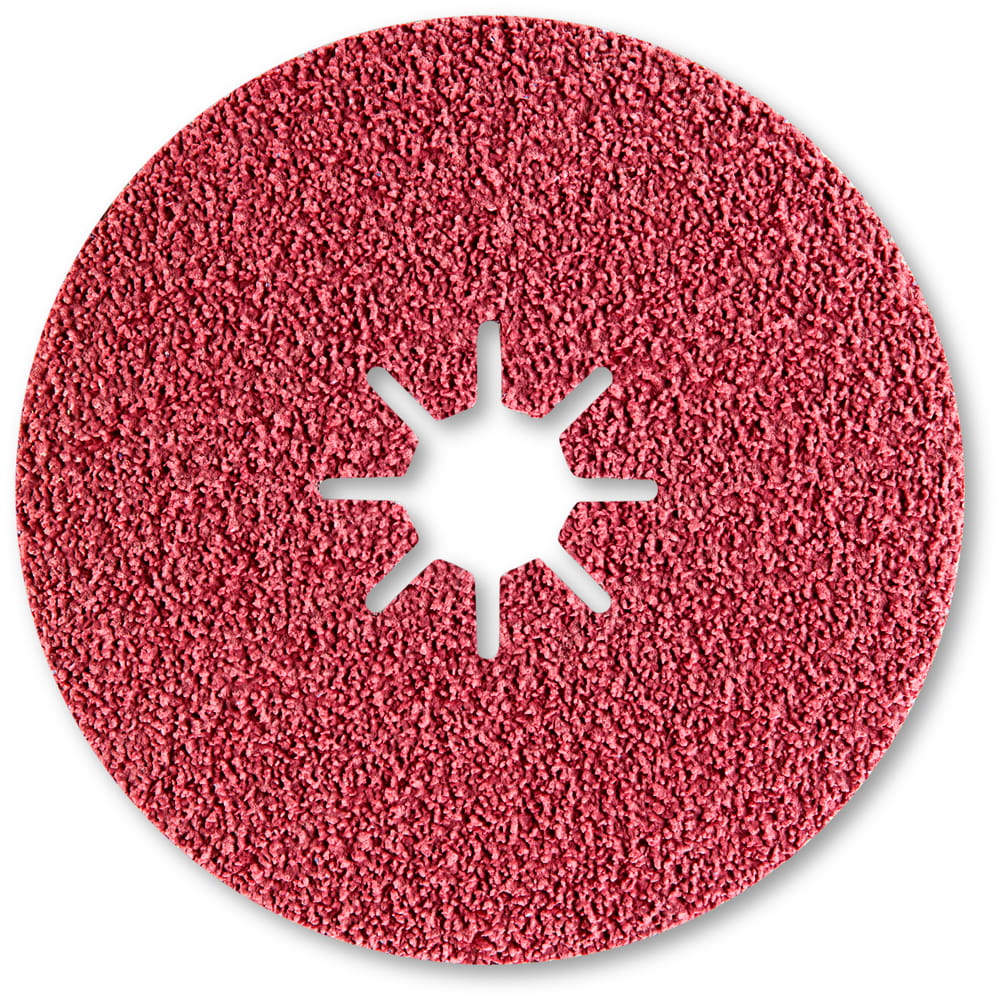 sia Abrasives 4570 siabite X – Fiberschleifscheibe – Ø 115 mm, Sternloch: 22 mm – Körnung 120