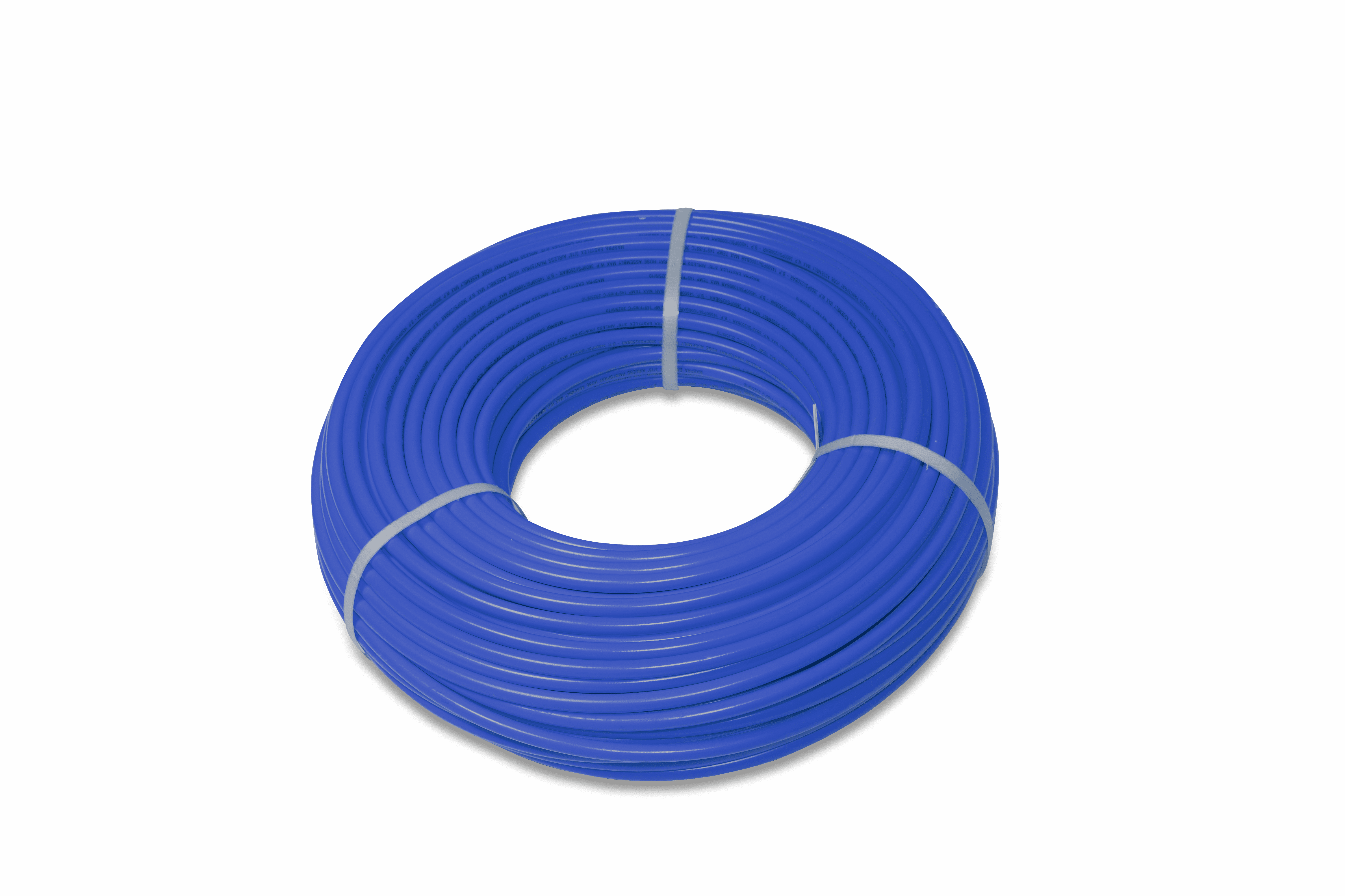Maspra EASYFLEX High-Pressure Hose, Sold by the Metre, Blue, 1/2" – 250 bar, Textile Braid, Electrically Conductive, Solvent-Resistant