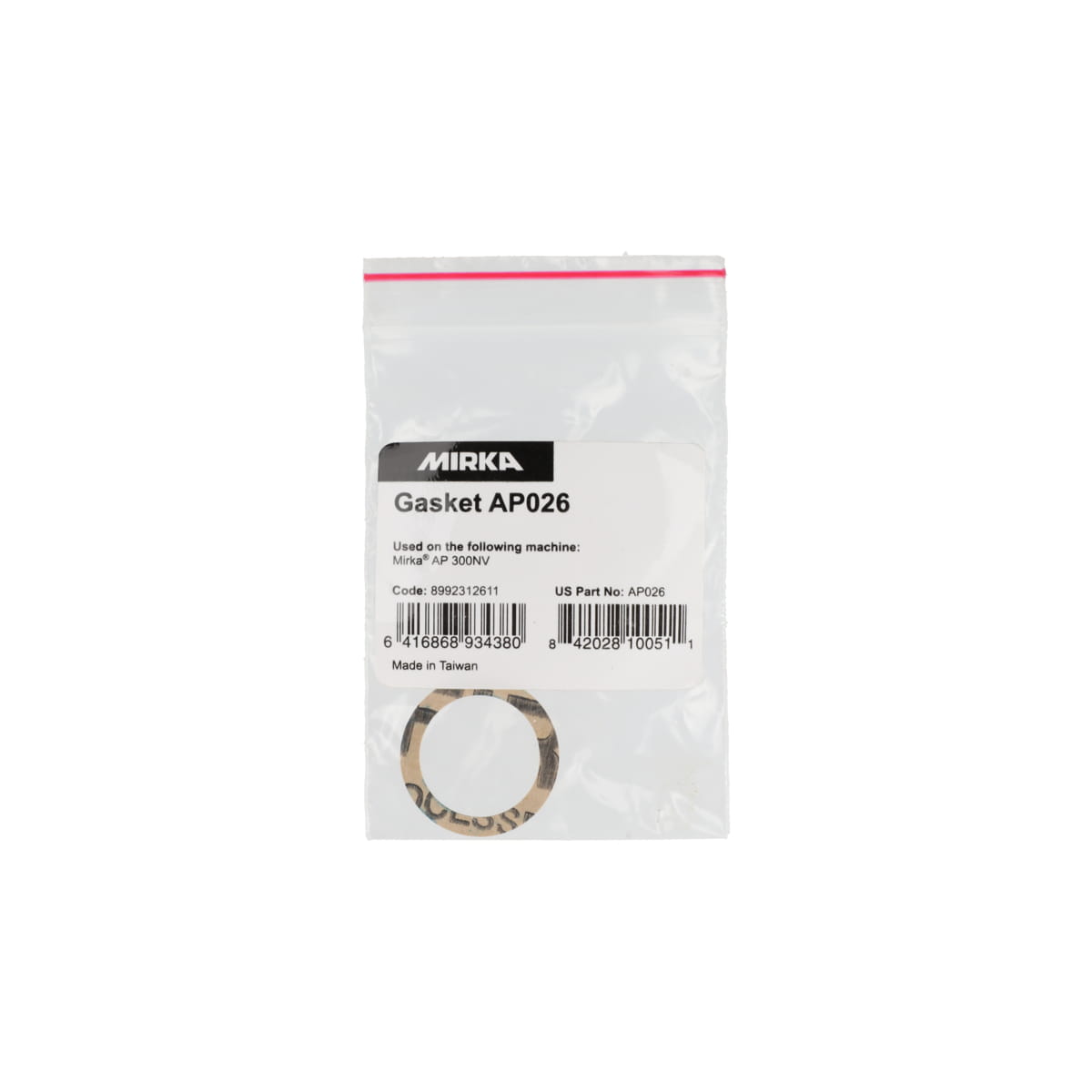 Mirka Dichtung AP026 für AP 300NV