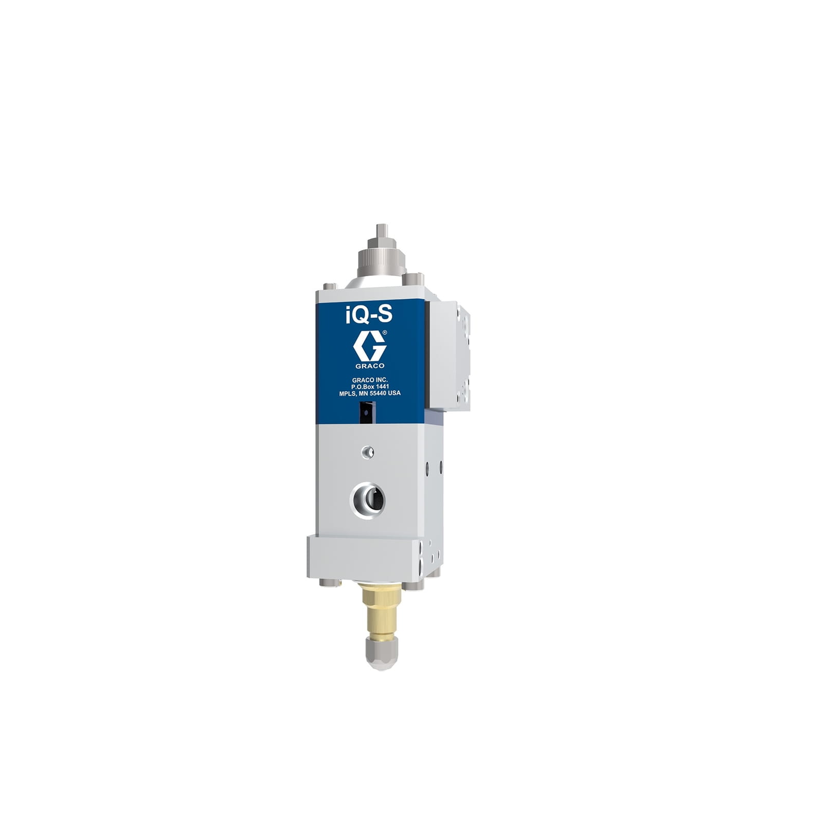 iQ dosing valve, non-heated, 1.3mm nozzle, 000mm nozzle, solenoid valve for remote mounting