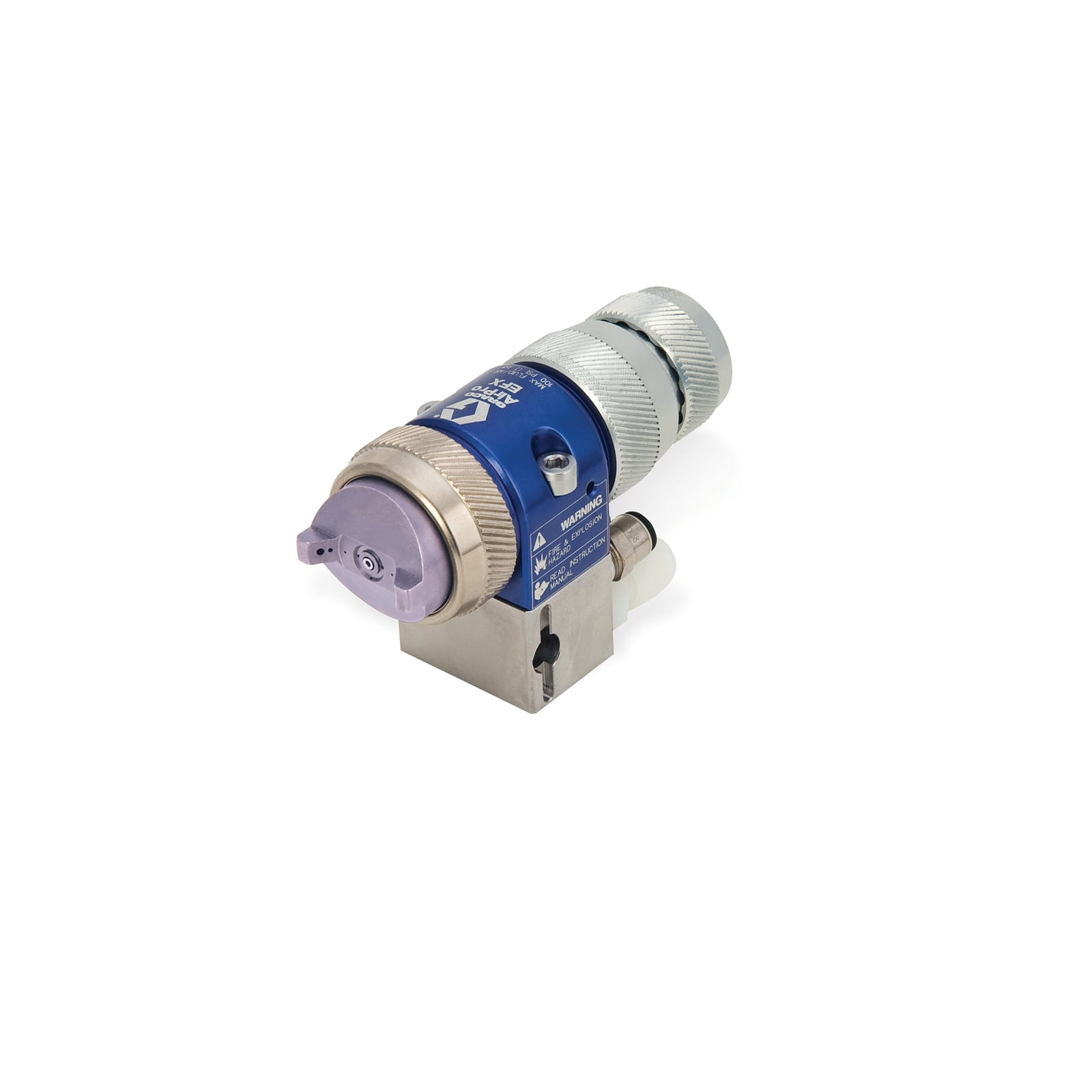 Pistolet natryskowy AirPro EFX Auto z rozdzielaczem, HVLP, dyszą 1,3 mm (0,051 cala) z ostrzem ze stali nierdzewnej, pokrętłem regulacji materiału z blokadą