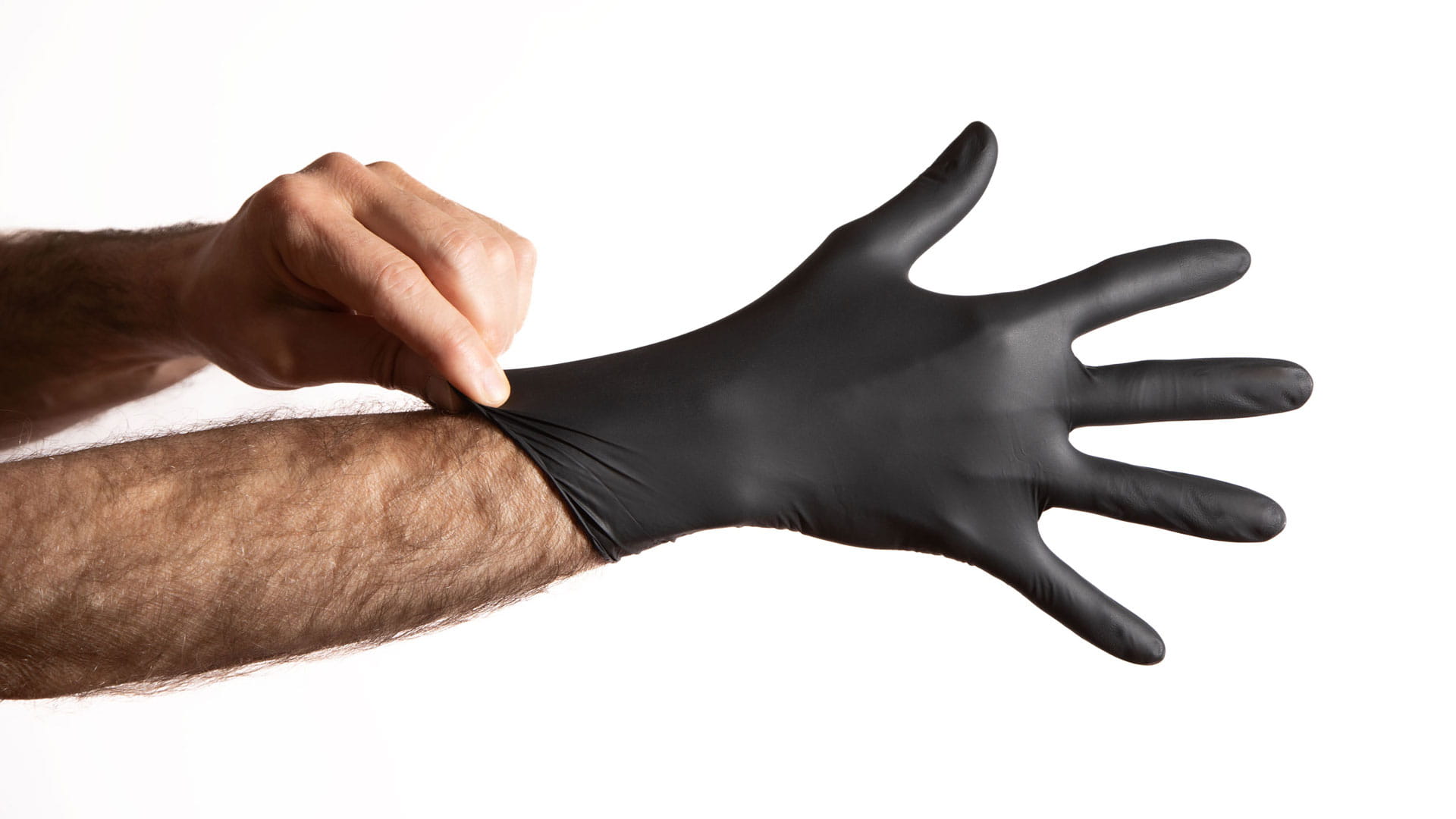 Pelatec P3-Black Ultra Nitrilhandschuhe | Professionelle Schutzkleidung für Lackierer | Größe S