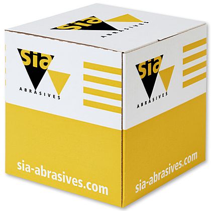 sia Abrasives 4815 siacut – Fiberschleifscheibe – Ø 115 mm, Sternloch: 22 mm – Körnung 36