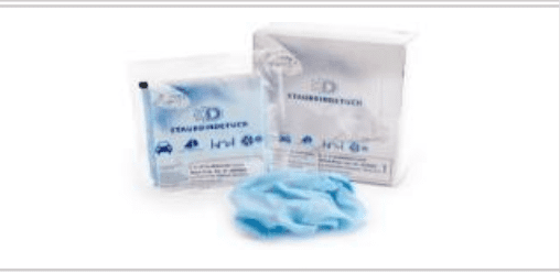 GŁOWICA OBROTOWA E-D-ŚCIERKA DO ZMIATANIA KURZU Blend Prep pakowana pojedynczo, 46 cm x 23 cm, złożona do rozmiarów 11 cm x 13 cm – ścierka z mikrofibry do czyszczenia, pielęgnacji i polerowania