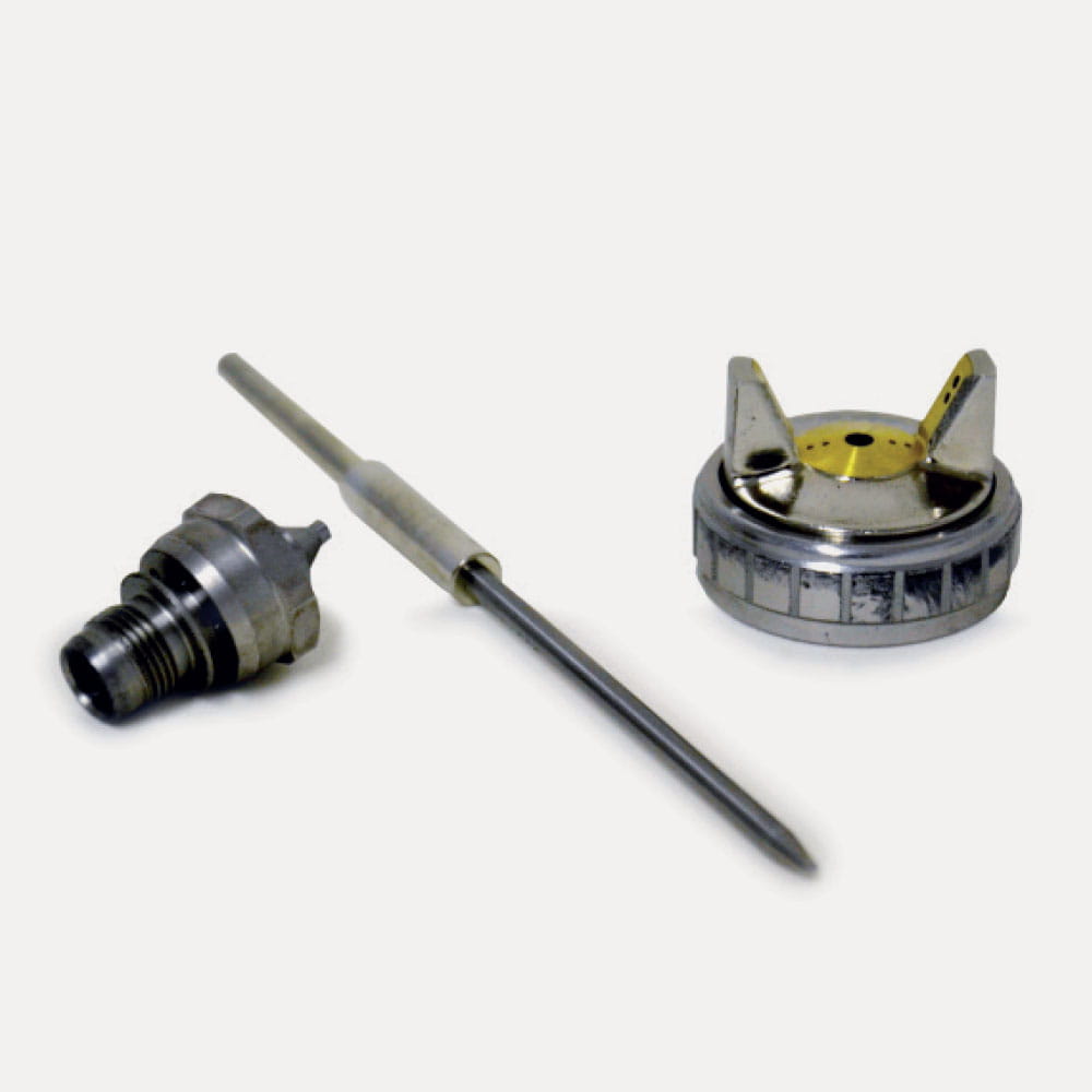 JEU DE BUSE À TÊTE PIVOTANTE 3,0 mm pour PISTOLET À VENTOUSE – Jeu de buses de rechange pour pistolets d'application (instruments d'application)