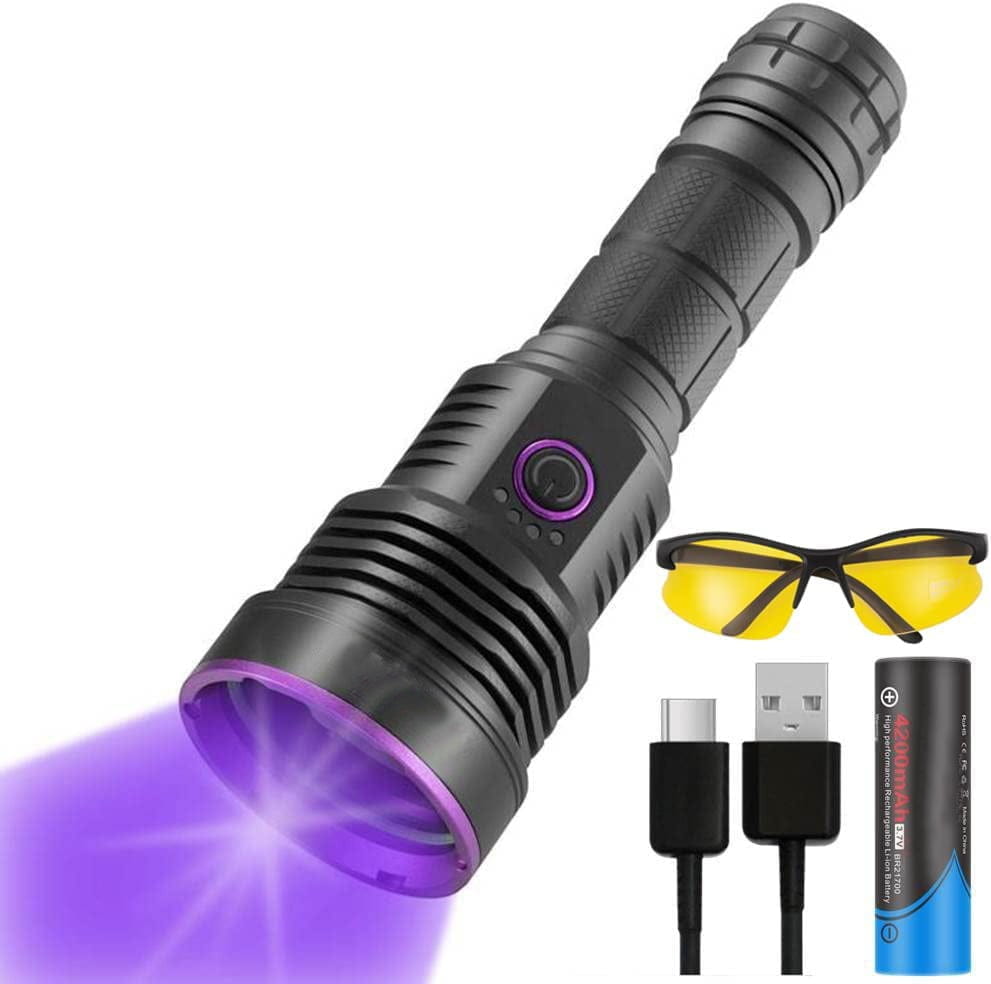 Linterna UV para detectar aceites y grasas Linterna UV para detectar aceites y grasas