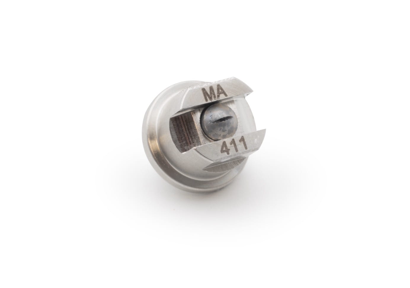 MASPRA Airless-Flachstrahldüse passend für SHORT Standard 107 – 10° Spritzwinkel · 0.007 Zoll · Edelstahl