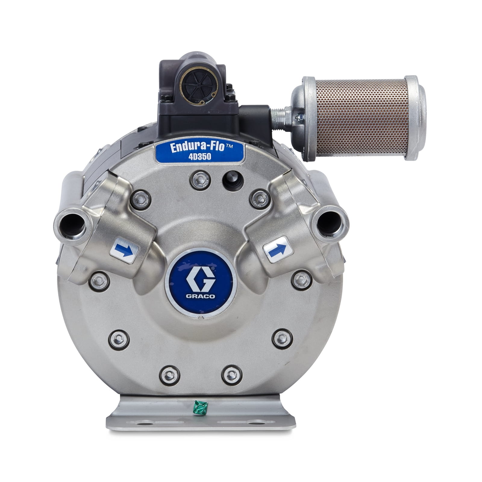 Endura-Flo 4D350, Druckluft-Membranpumpe 4:1, 350 cm³, NPT, DataTrak
