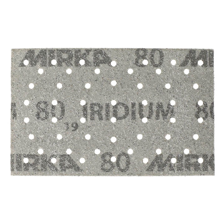 Mirka Iridium™ 81 x 133 mm Grip 54-Loch – Körnung: 80 · Packungsgröße: x50 Stück – 2I6B105080